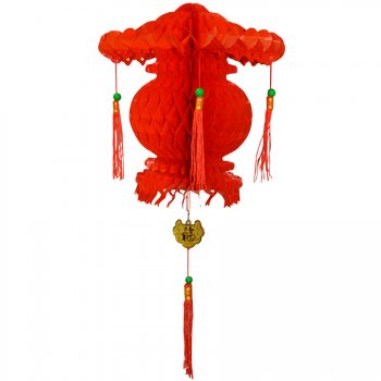Suspension Chinoise Rouge 