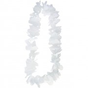 Collier Hawaen Blanc