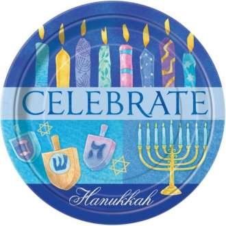 8 Assiettes Hanouka celebration 